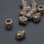 Mărgea Pandora, diametru 8,5×9 mm, gaură 4,5 mm, ambalaj 20 g, 11 bucăți (±)