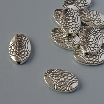 Furnitură mărgea-inserație, diametrul 10×15×3 mm ±, ambalaj 12 buc ± 20 g