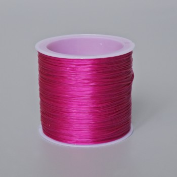 Elastic pentru lucrări manuale, bobină, culoare zmeură, lungime 30 m+
