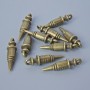 Pandantiv «Seringă», diametrul 24,5×6,5 mm, diametrul găurii 2 mm, set de 10 bucăți ±, culoare bronz a metalului