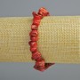 Brățară din coral natural – fragmente, diametrul 10x4 mm, lungime 18 cm ± (elastic)