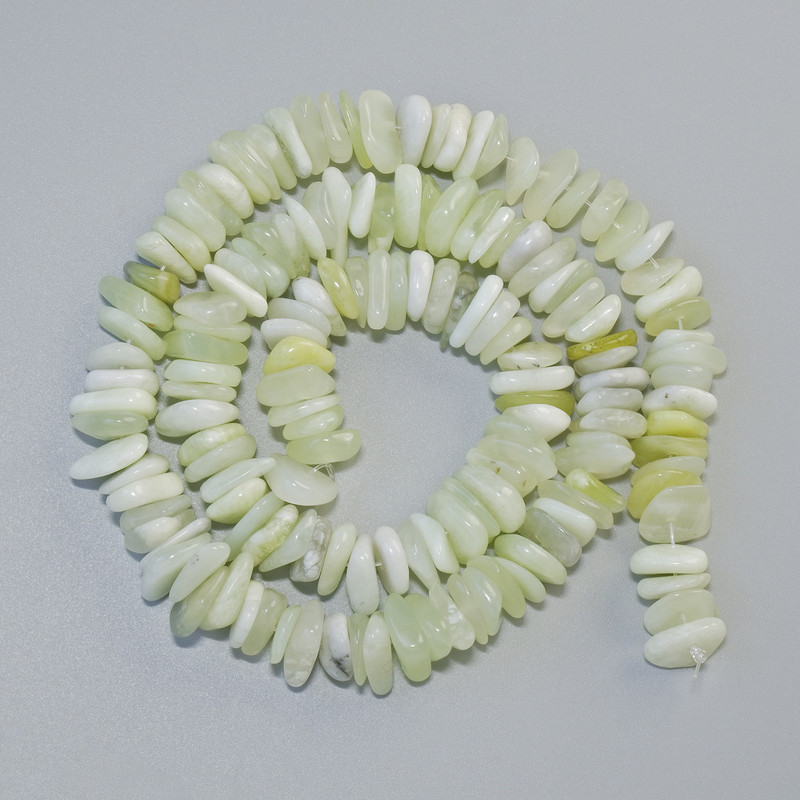 Mărgele de onix, piatră naturală mărunțită, diametrul 10x3 mm ±, lungime 40 cm ±, pe fir
