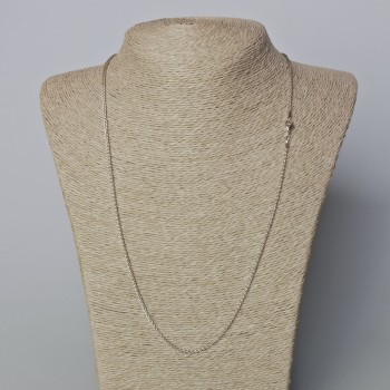 Lănțișor Xuping rodiu, grosime 1,9 mm, lungime 60 cm