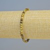Brățară Grosular verde, piatră naturală tăiată în formă de cub, diametru aproximativ 5 mm ± (elastică), lungime 18 cm+