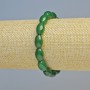 Brățară cu crizopaz, piatră naturală, ovală, diametru 8×12 mm ± (elastică), lungime 18 cm+