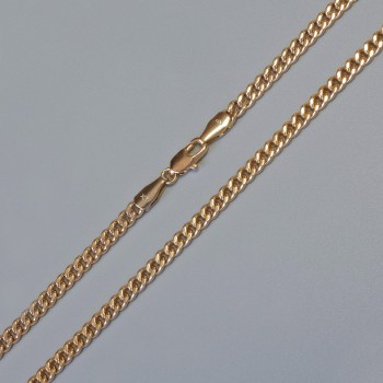 Lanț Xuping placat cu aur 18K, grosime 3,5 mm, lungime 45 cm