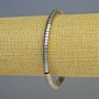 Brățară din hematit, rondel, culoare multicoloră, diametru 5×2 mm, lungime 18 cm, extensibilă
