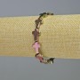 Brățară hematit 'Cruce' culoare camaleon, diametru 10×14×4 mm, lungime 18 cm, cu elastic