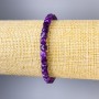 Brățară din sugilit, cuburi facetate, diametrul 5×5 mm, lungime 18 cm, șir elastic
