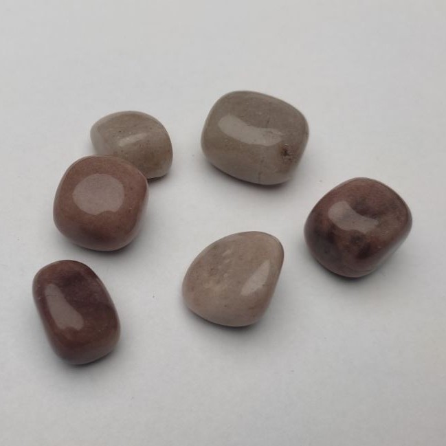 Piatră naturală decorativă rodohrozit, fațetată, 22×17 mm (+/-), ambalaj de 100 g