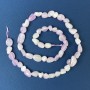 Mărgele Kunzit, formă conică, 6–12×5–7 mm, pe șnur, lungime 39 cm+
