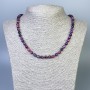 Colier multicolor din ochi de pisică, mărgele netede de 6 mm, lungime 50 cm +/-, cu închizătoare