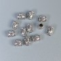 Inserție pentru mărgele, culoare argintiu metalic, diametru 4,5×6 mm, gaură Ø2 mm, ambalaj 36 buc