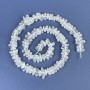 Mărgele din cristal de munte – fragment de 9-12×2-4 mm, pe șnur, lungime 39 cm+