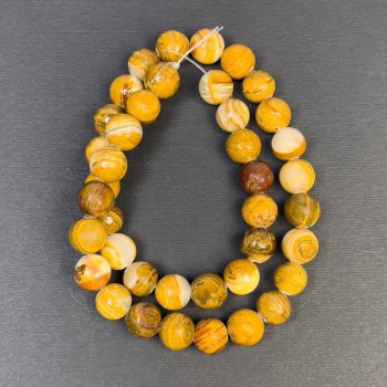 Mărgele din onix, bile netede, diametru 10 mm, gaură de aproximativ 1,5 mm, lungime 38 cm