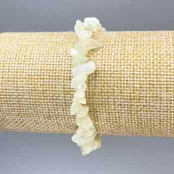 Brățară din fragmente de onix, diametru 6-10×2-3 mm, lungime 18 cm, elastică