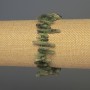 Brățară din kunzit – fragmente mici în formă de ace, diametru 10-20×3-5 mm ± cu mărgele, lungime 18 cm ± pe bază elastică