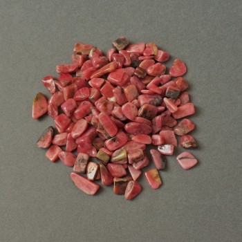 Piatră naturală rodochrozit – cioburi de piatră fără gaură 9-16×7-9 mm ± (pentru 100 g ±)