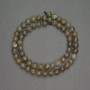 Mărgele din labradorit natural - bile netede, diametrul 6 mm, lungime 39 cm