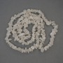 Mărgele din cristal de munte – granule 5-14×3-6 mm – pe fir, lungime 76 cm+