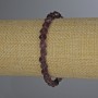 Brățară din turmalin tăiat cu fațete în formă de rombi, diametrul 6x5 mm, lungime 18 cm, pe bandă elastică