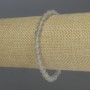 Brățară din labradorit, bile netede, diametrul 5 mm, lungime 18 cm, elastică
