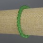 Brățară cu crizopraz, bile netede de 6 mm, lungime 18 cm, elastică