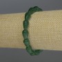 Brățară din crizopaz în formă de picătură, diametrul 12×8 mm, lungime 18 cm, pe elastic