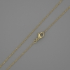 Lănțișor Xuping placare cu aur 18K, grosime 0,5 mm, lungime 56 cm