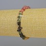 Brățară din turmalin natural, granule de piatră 6×2 mm ±, pe bază elastică, lungime 18 cm+