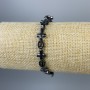Brățară din hematit «Cruce», diametrele 6×8 mm și 10×9 mm, lungime 18 cm, pe bandă elastică
