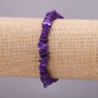 Brățară din sidef tonifiat, fragmente de sidef, diametrul 7 mm, lungimea 18 cm
