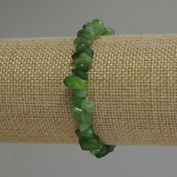 Brățară din cuarț tonat, mărgele mici, diametrul 7-10×3-5 mm, lungime 18 cm, elastică