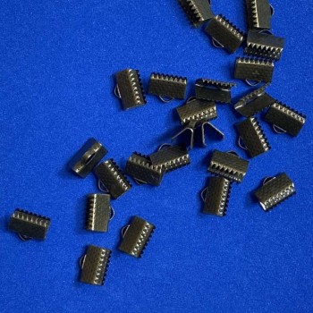 Crimpuri pentru șnururi 10×7 mm, set de 80 bucăți (+/-) 24 g