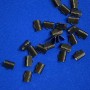 Crimpuri pentru șnururi 10×7 mm, set de 80 bucăți (+/-) 24 g