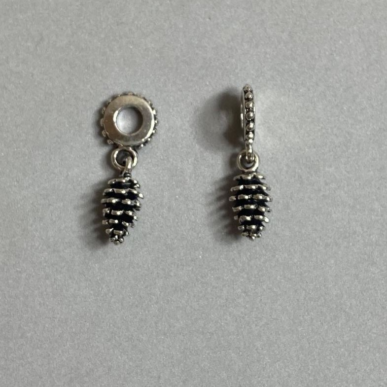 Bail «Shishka», diametru 25×7 mm, diametru orificiu 5 mm, set 2 buc.