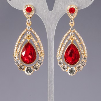 Cercei cu cristale «lustre» «șandeliere» «Anturaj»