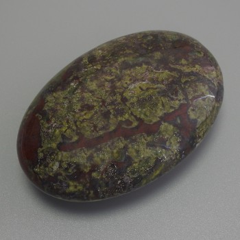 Suvenir piatră naturală Jasp sânge de dragon, ovală 60×40×20 mm+