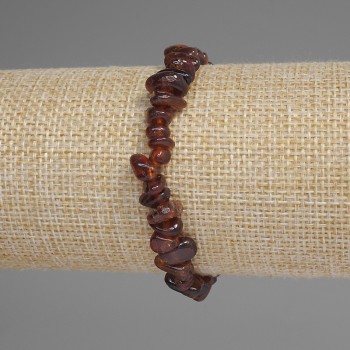 Brățară carneol – cioburi, diametru 5-9×2-4 mm ±, lungime 18 cm ±, pe elastic