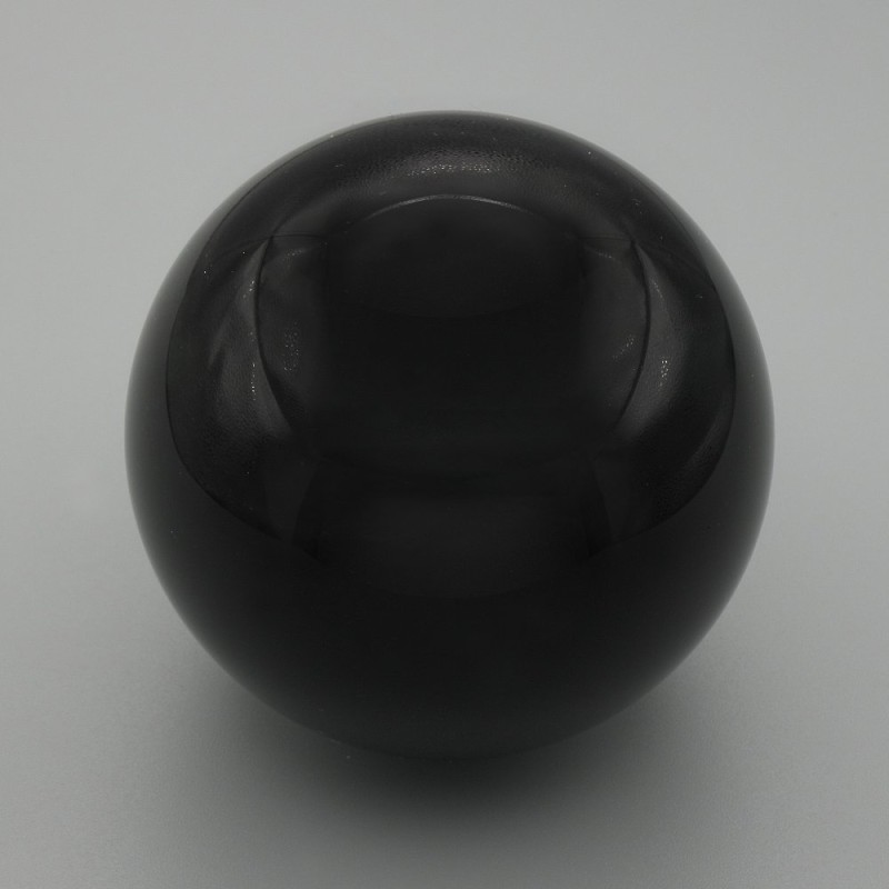  Bilă suvenir din obsidian argintiu, diametru 50 mm ± greutate de la 150 g (Preț pentru 100 g)