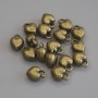 Pandantiv inimă, culoare bronz, diametrul 9×7 mm, ambalaj 18 buc.