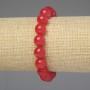 Brățară din turmalin, mărgele netede de 10 mm, lungime 18 cm, elastică