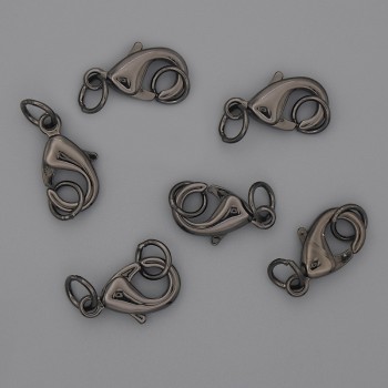 Închizătoare carabină 15×9 mm, culoare metal negru