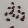 Furnitură cabochon mini oval jasper roșu, diametrul 8×5 mm+
