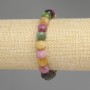 Brățară din turmalin tăiat în rondel, diametrul 10x8 mm, lungime 18 cm, pe elastic