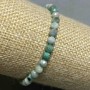 Браслет Смарагд гранована кулька, діаметр 5мм+-, довжина 18см+-стрейч