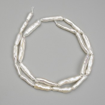 Mărgele baroce cu nuanță de benzină 22-21, 5×4–5 mm +-, lungime 39 cm+