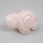 Statuetă suveniră — țestoasă din cuarț roz, 50×30×25 mm+