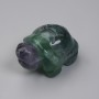 Statuetă suvenir: Țestoasa din fluororit, 43×30×21 mm+