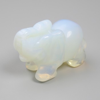 Statuetă suvenir din piatră lunară «Elefant» 55×35×26 mm
